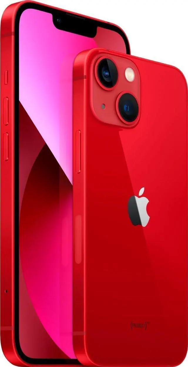 Alt view image 2 of 3 - Apple iPhone 13 128GB - PRODUCT Red Unlocked - MINT10//10!