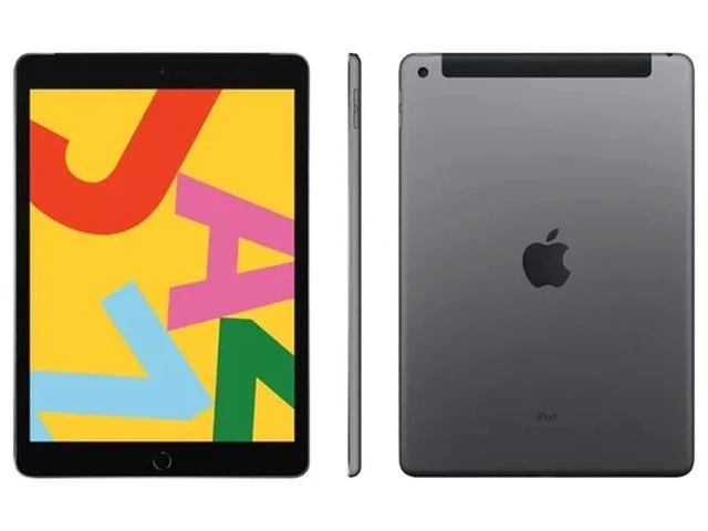 Alt view image 2 of 2 - Apple iPad 7th Gen 10.2in Wi-Fi + 4G 32GB - Space Grey Unlocked - MINT 10/10!