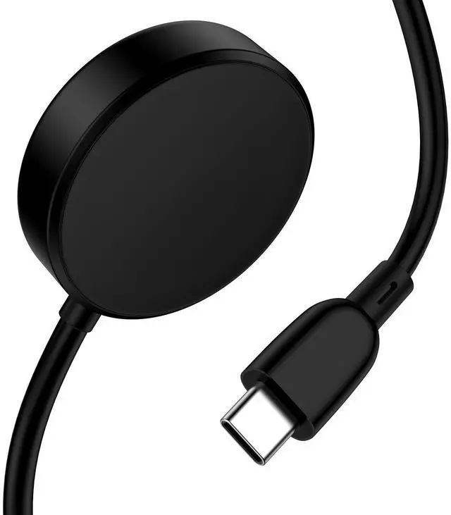Main image of Galaxy Watch Charger for Samsung Galaxy Watch 8/8 Classic/7/6/Ultra/FE/5 Pro/4/3/Active 2 Magnetic 3.5W Smart Samsung USB C Charger Fast Charging Wireless Charging Station Built-in USB C Cable 3FT