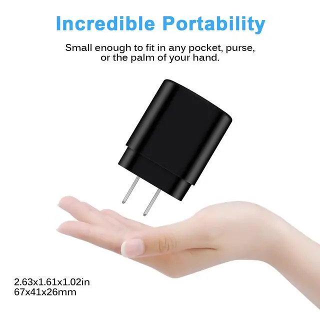 Alt view image 7 of 7 - 25W Samsung Super Fast Charger USB C Wall Plug Type C Charger Adapter Fast Charging Block for Samsung Galaxy A16 A17 A15 5G/Watch 8 7 Ultra 6/A35/A54/S25/S24/Z Flip/Fold7/S23,iPhone17/16/15,Pixel10/9a