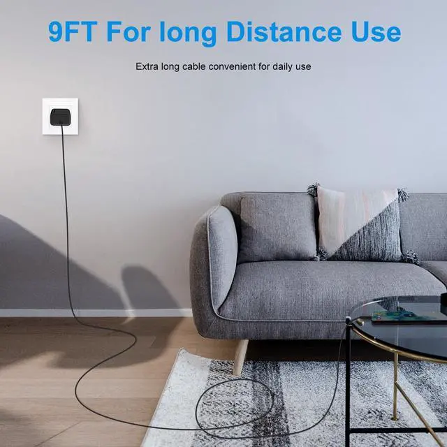 Alt view image 6 of 7 - C Charger Cord 9FT Samsung S25 Fast Charging Cable for Galaxy A16 A15 A14 5G A54 A24 A53 A13 5G A23 A34 A03S S24 S23 S22 S21 S20 S10 Ultra Z Fold Flip 6 5,2Pack Long USB C to USB C Cable for Pixel 9 8