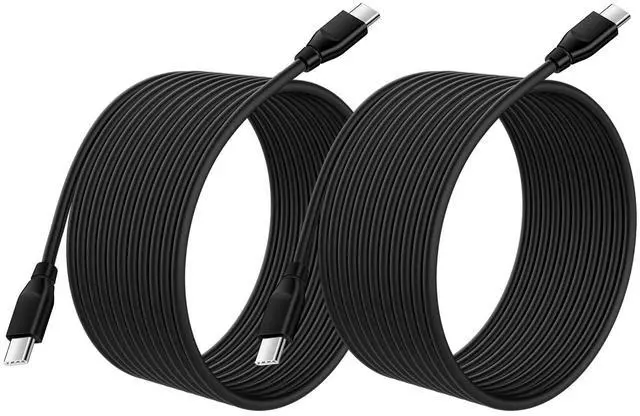 Main image of C Charger Cord 9FT Samsung S25 Fast Charging Cable for Galaxy A16 A15 A14 5G A54 A24 A53 A13 5G A23 A34 A03S S24 S23 S22 S21 S20 S10 Ultra Z Fold Flip 6 5,2Pack Long USB C to USB C Cable for Pixel 9 8