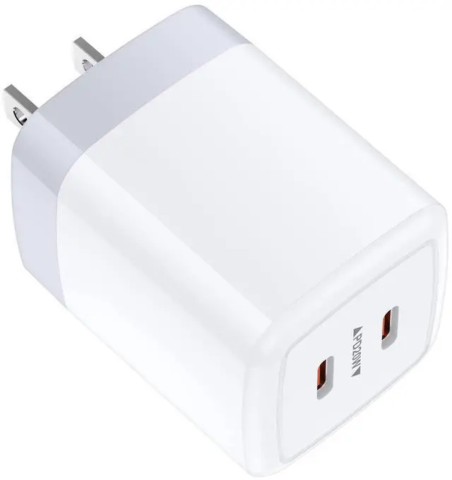 Main image of 40W Super Fast Charger USB C for Samsung Galaxy S26 S25 Ultra S24 S23 S22 S21 S20 S10 A17 A16 A15 A14 A13 A55 A54 Z Flip Fold 7 6 5 4,Dual Port USB C PD Charging Block for iPhone,Google Pixel