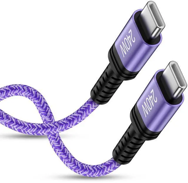 Main image of Type C to C iPhone 17e Charger Cord 240W Fast Charging Cord 10FT Long USB to USB C Cable Android Charger Cable for iPhone 17 Pro Max 17Pro Air 16 Pro Max 15 Plus 15Pro Max 16e Samsung S26 S25 S24