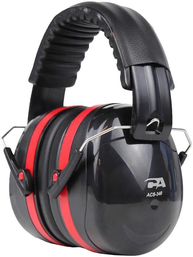 Main image of Professional Safety Heavy Duty Ear Muffs for Hearing Protection and Noise Reduction for Air Traffic Ground Support, Construction Work, Hunting/Shooting Ranges, and more (ACS-340)