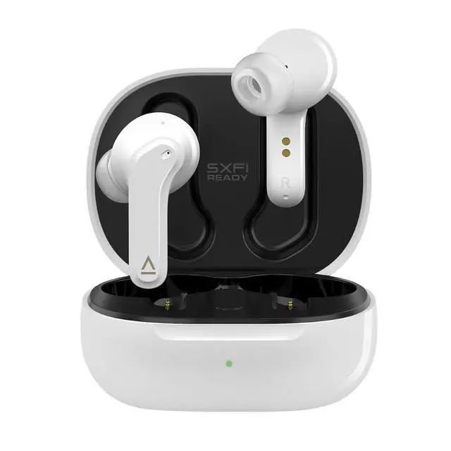 Alt view image 4 of 7 - Zen Air Lightweight True Wireless Sweatproof in-Ears with Active Noise Cancellation, Ambient Mode, Bluetooth 5.0, IPX4, Up to 6 Hours Per Charge and 18 Hours Total Playtime