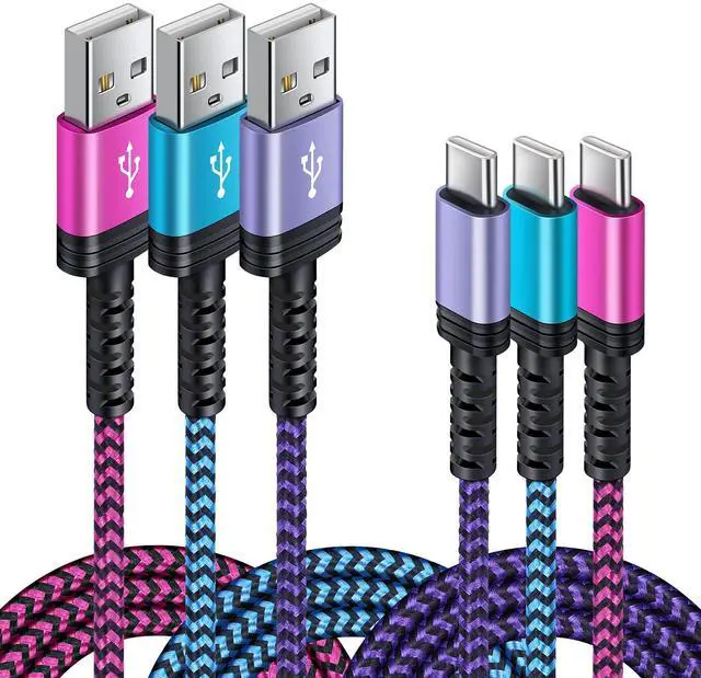 Main image of Fast Charging Cord for Moto G Stylus 5G /G Power 2021/G Play 2021/G Fast /E20 /One 5G Ace /G10/G30/G60S/G100/G 5G Plus/G9 Power/G8 Play/G7 G6 Plus Z4 Z3 Z2 Android Phone Type C Cable