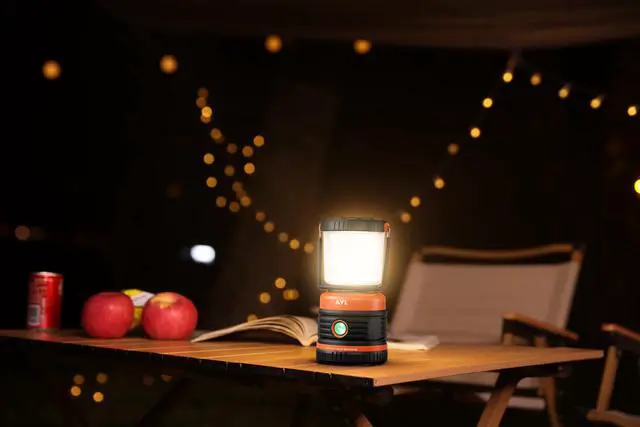 Alt view image 6 of 7 - LED Camping Lantern Rechargeable, 1800LM, 4 Light Modes, 4400mAh Power Bank, IP44 Waterproof, Perfect Lantern Flashlight for Hurricane, Emergency, Power Outages, Home and More, with USB Cable (2 Pack)