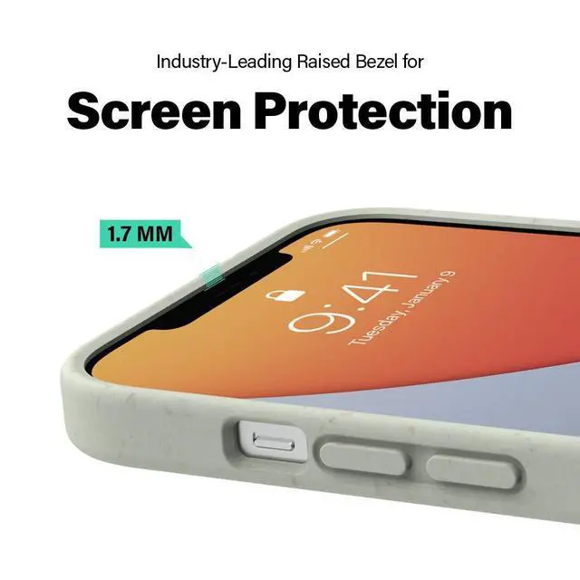 Alt view image 7 of 7 - Organicore Case Compatible with iPhone 12 Pro Max - Eucalyptus