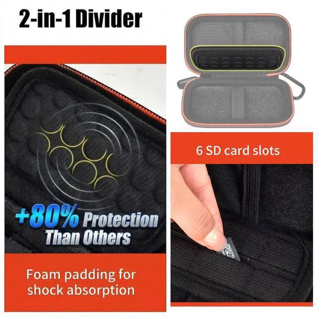 Alt view image 3 of 7 - Case for SanDisk SSD (Black, for SSD Within 4.25 * 2.2 * 0.45 inch)