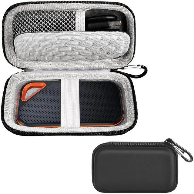 Main image of Hard Case Compatible with SanDisk Extreme PRO 500GB 1TB 2TB 4TB Portable External SSD. Carrying Travel Holder for Crucial X8 Solid State Drive (Box Only)