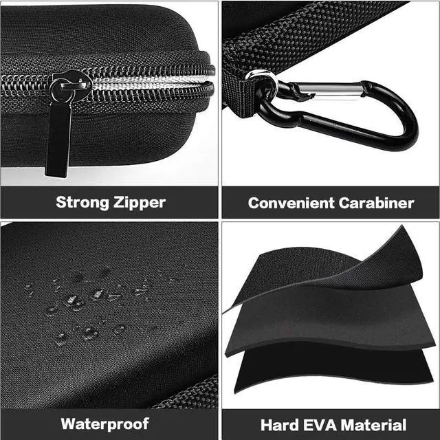 Alt view image 4 of 7 - Hard Case Compatible with SanDisk Extreme PRO 500GB 1TB 2TB 4TB Portable External SSD. Carrying Travel Holder for Crucial X8 Solid State Drive (Box Only)
