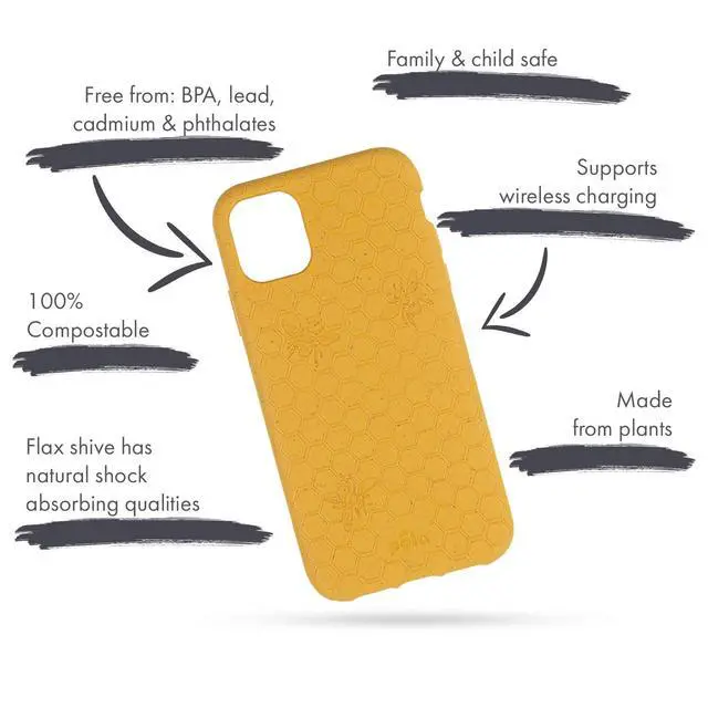 Alt view image 3 of 5 - Eco-Friendly Softcase Back Cover Black for iPhone Xr