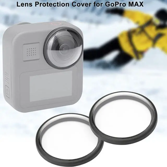 Alt view image 2 of 6 - 2 PCS Lens Protector Kit for Go Pro MAX Fusion&MAX360 2025Action Camera,High Transparent 9H Hardness Scratch Resistant Sticky Lens Guards Accessories(NOT For MAX2)