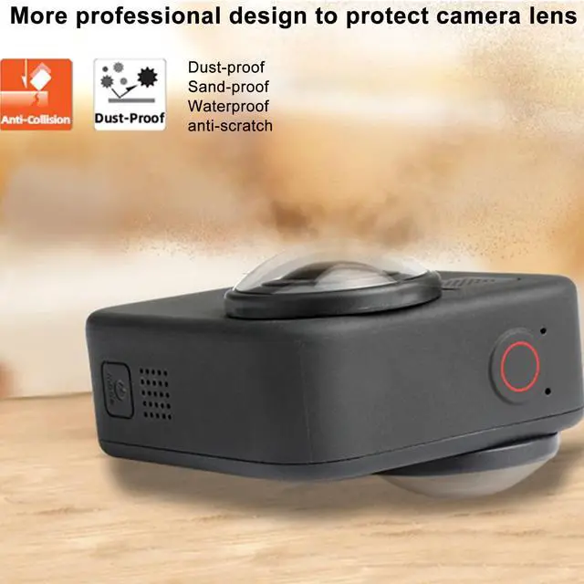 Alt view image 3 of 6 - 2 PCS Lens Protector Kit for Go Pro MAX Fusion&MAX360 2025Action Camera,High Transparent 9H Hardness Scratch Resistant Sticky Lens Guards Accessories(NOT For MAX2)