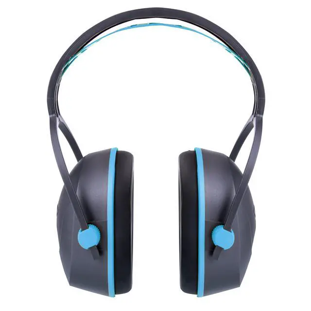 Alt view image 6 of 7 - L320 hearing protection, noise reduction earmuffs, NRR 22db, shooting, construction, comfortable headband, washable earmuff, adjustable for great fit for most adults