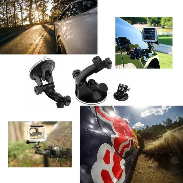 Alt view image 6 of 7 - 10-in-1 Accessory Kit for GoPro Accessories,Action Camera Accessories for GoPro Hero13 12 11 10 9 8 7 6 5 4 3+ 3 Hero Session 5 Black AKASO EK7000 Apeman SJ4000 5000 6000 DBPOWER AKASO