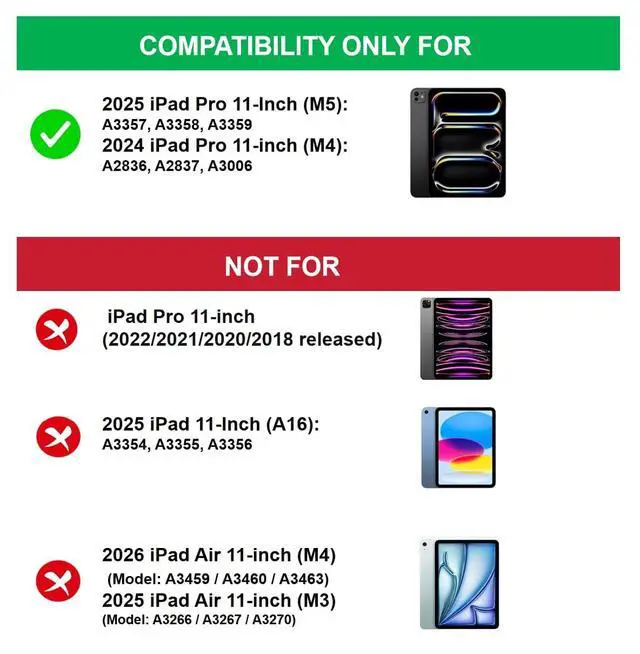 Alt view image 2 of 7 - for iPad Pro 11 Inch Case (M5) 2025/ (M4) 2024 - PU Leather Smart Cover, with Auto Wake/Sleep, Multiple View Angles, Hand Strap & Pocket - Navy Blue