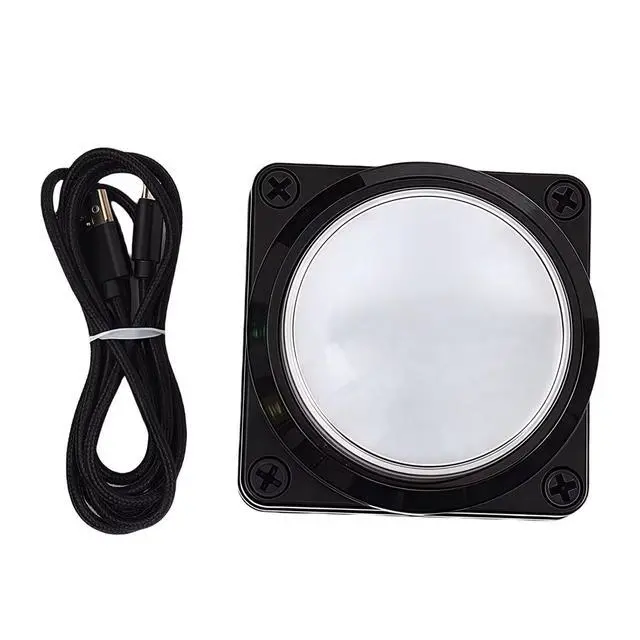 Alt view image 3 of 7 - Programmable USB Macro Keyboard, Major Policy Decision Button, One Handed Programmable Setting & Game Switch Control Keyboard, U Flash Disk with Customized Program, Default Enter Function, White