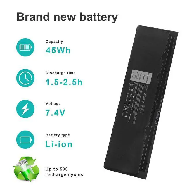 Alt view image 4 of 7 - New Battery for Dell Latitude Notebook Ultrabook E7240 E7250,Replace Batter Type 0J31N7 0W57CV KWFFN DWJHM FW2NM GVD76 GHT4X JN0J1 KKHY1