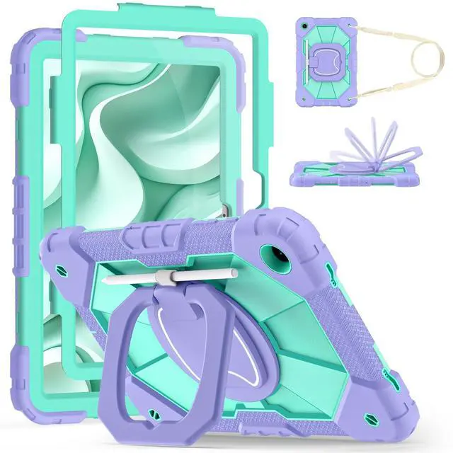 Main image of Samsung Galaxy Tab A11+/A9+ Plus 5G Tablet Case 11 Inch, Purple Mint
