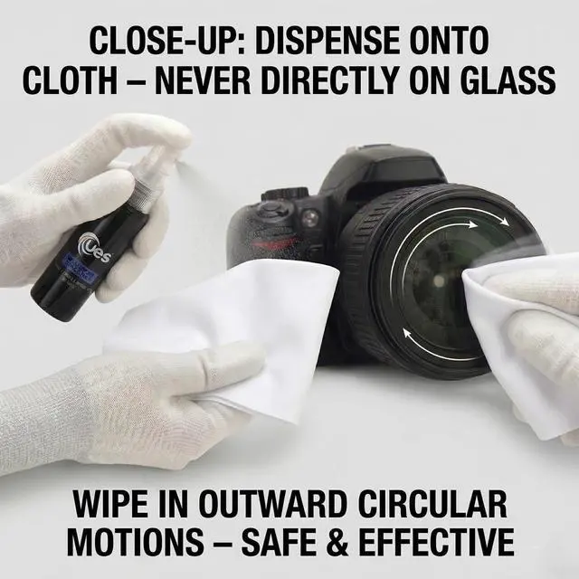 Alt view image 3 of 6 - Professional Camera Cleaning Kit with Hard Travel Case - DSLR & Mirrorless Maintenance Bundle: 2-in-1 Lens & Sensor Cleaner, Air Blower, Pen, Microfiber Screen Cloths & 10 APS-C 16mm Swabs