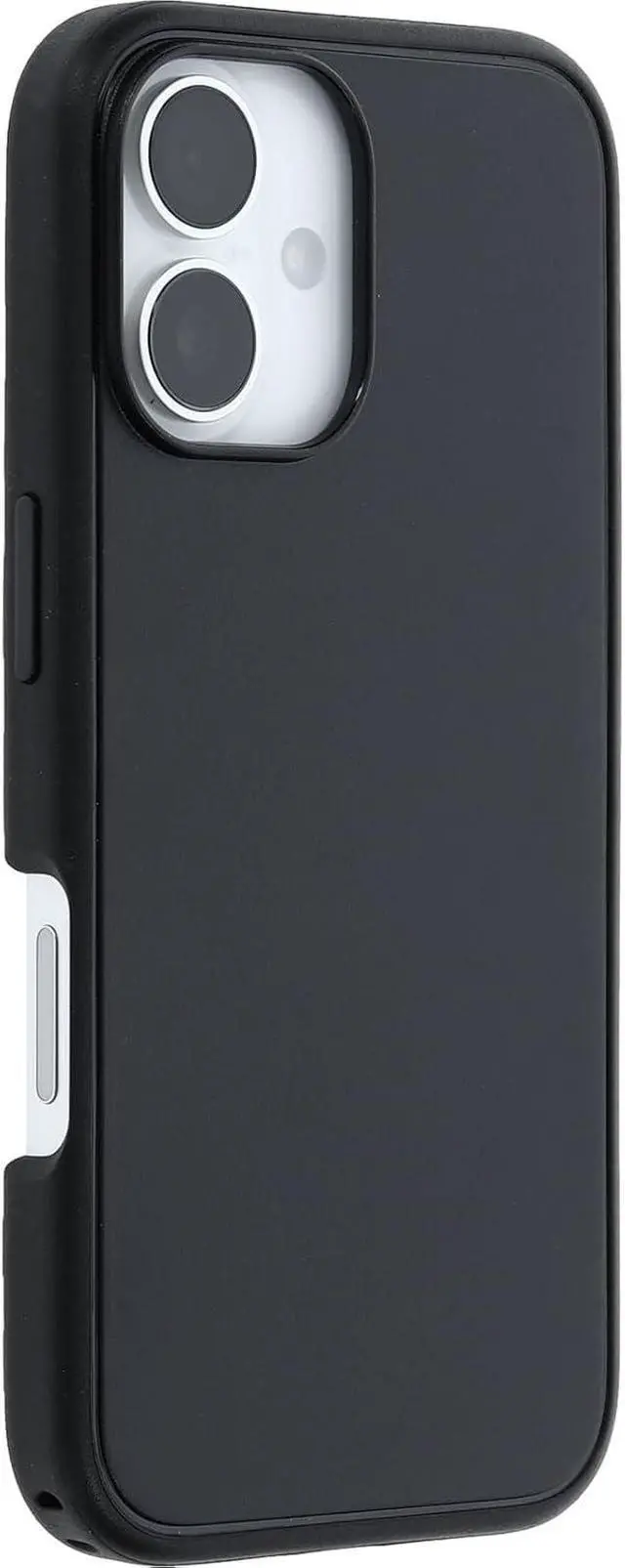 Alt view image 3 of 6 - iPhone 16 - Symmetry Series+ Case - Black -Snaps to MagSafe - Ultra-Sleek - Raised Edges Protect Camera & Screen - Non-Retail Packaging