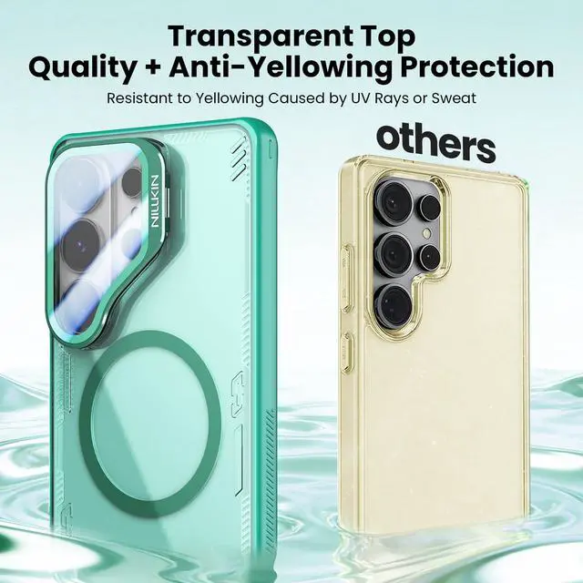 Alt view image 2 of 7 - for Samsung Galaxy S26 Ultra Clear Case Compatible with MagSafe