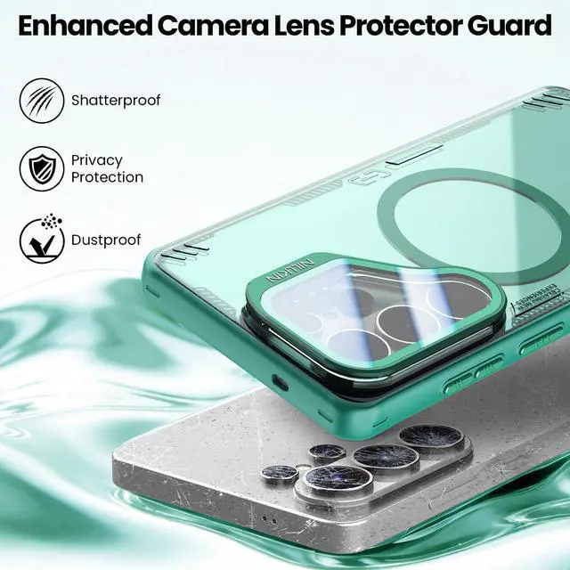 Alt view image 3 of 7 - for Samsung Galaxy S26 Ultra Clear Case Compatible with MagSafe