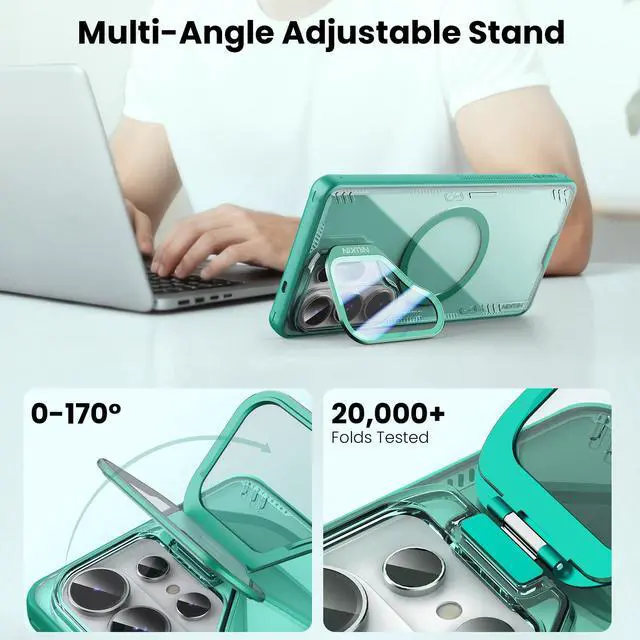 Alt view image 5 of 7 - for Samsung Galaxy S26 Ultra Clear Case Compatible with MagSafe