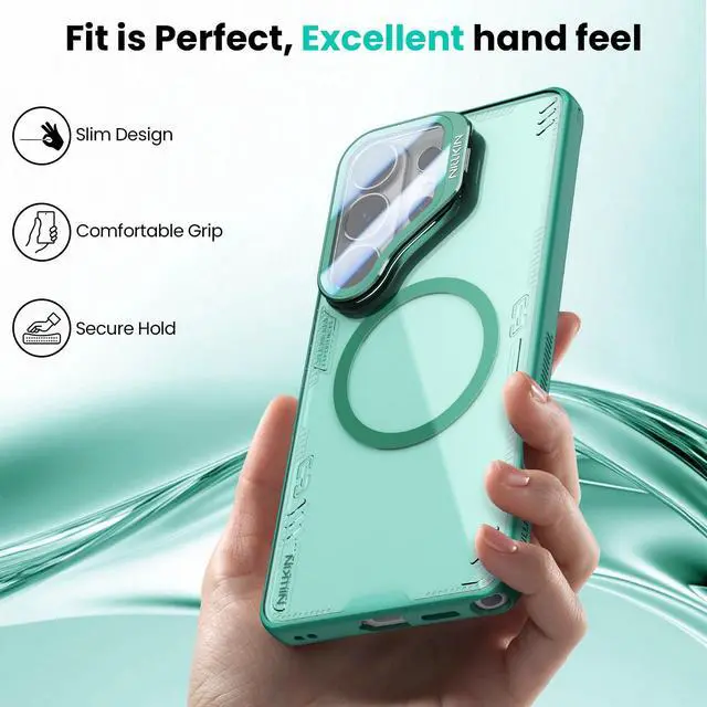 Alt view image 7 of 7 - for Samsung Galaxy S26 Ultra Clear Case Compatible with MagSafe