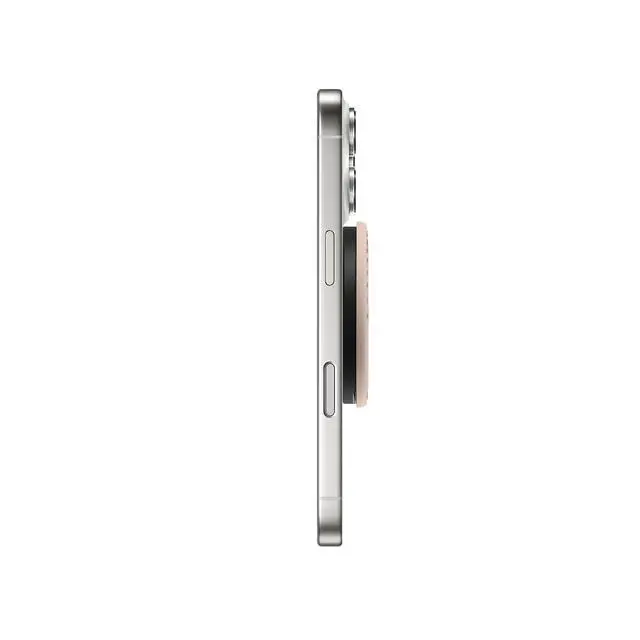 Alt view image 5 of 5 - Snappy Ripple Grip Stand Compatible with Magsafe - Oat