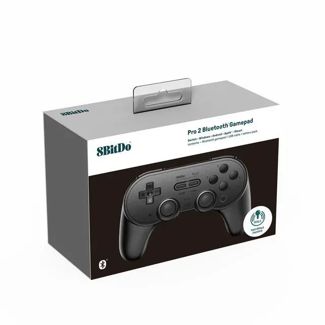 Alt view image 4 of 4 - Pro 2 Bluetooth Controller for Switch/Switch 2, Hall Effect Joysticks, 2 Pro Back Paddle Buttons, Wireless Gaming Controller for Switch, PC, Android, and Steam Deck & Apple (Black Edition)