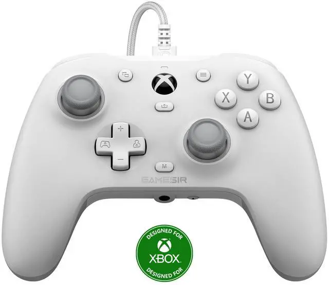 Main image of G7 HE Wired XBOX Controller, Officially licensed Controller for XBOX Series X|S, XBOX One, Windows 10|11, PC, Video Game Controller with Hall Effect Sticks (White)