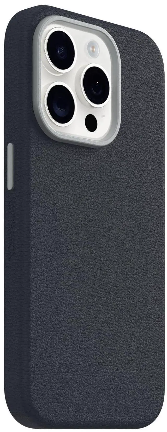 Alt view image 3 of 4 - iPhone 15 Pro Symmetry Series Cactus Leather for MagSafe - Blue Sentiment, Slim, Premium, Protective iPhone Case
