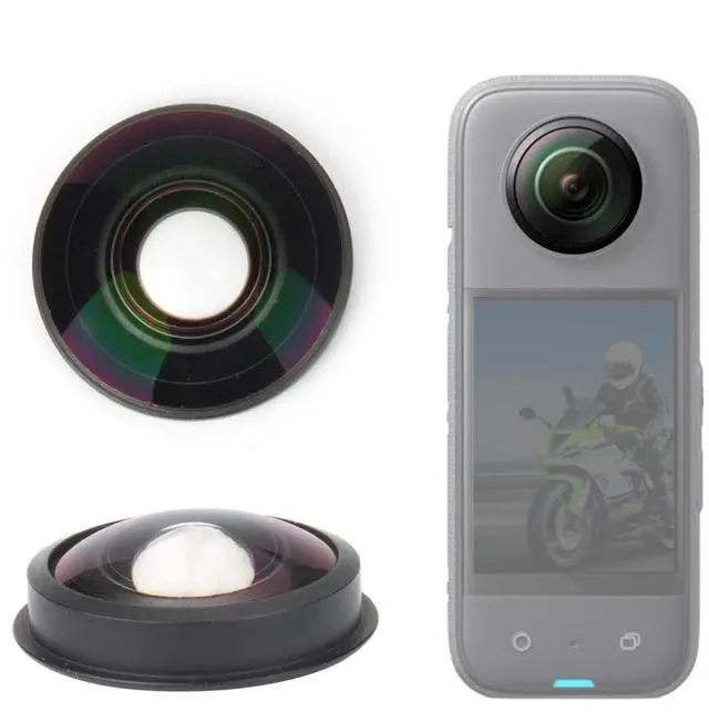 Main image of Replacement Lens for New Insta360 X4 Action Camera Lens Repair Part (Version 2 - with Rim)