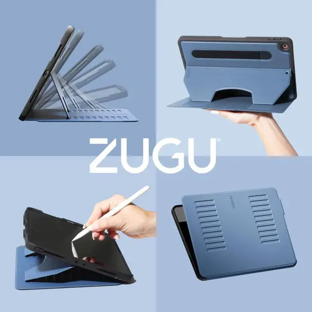 Alt view image 5 of 7 - for iPad A16 11th Generation 11 Inch (2025), 10th Gen 10.9 Inch (2022) Magnetic Stand & Sleep/Wake Cover, Model #s A3354, A3355, A3356, A2696, A2757, A2777, Stealth Black