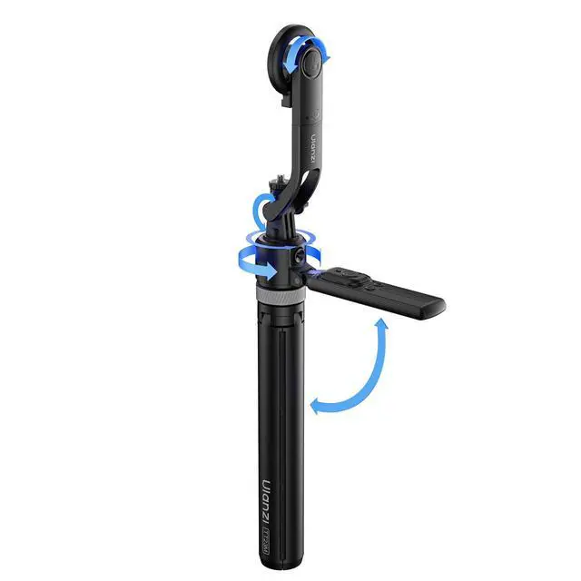 Alt view image 6 of 7 - TT23M 63" Magnetic Face Tracking Tripod for iPhone, 360° Smart Auto Face Tripod with Remote, Selfie Stick for MagSafe that Follows Your Movement for iPhone 17/16/15/14/13/Android/Camera/GoPro