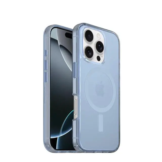 Alt view image 3 of 6 - iPhone 16 Pro Symmetry Series Clear Case - Blue Bliss - Ultra-Thin, Sleek iPhone Case, Colorful Opaque iPhone Case