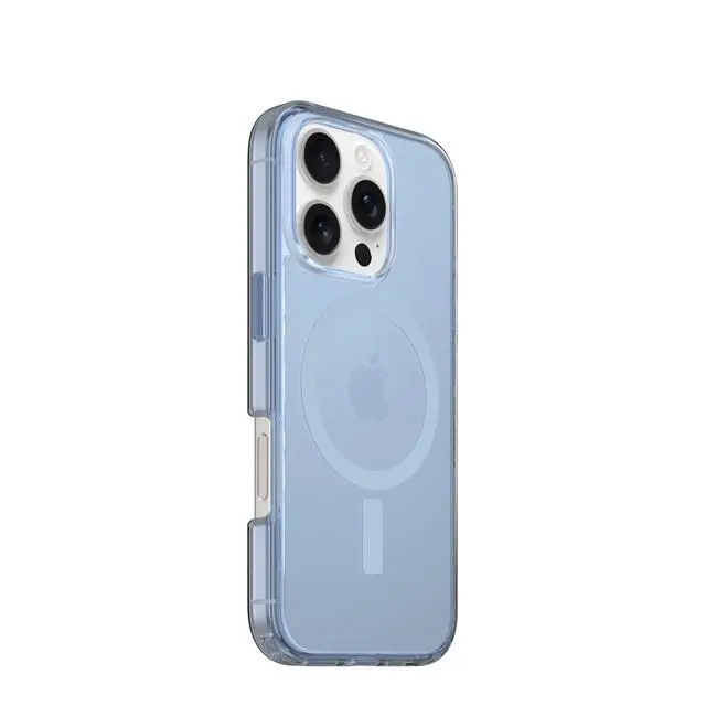 Alt view image 5 of 6 - iPhone 16 Pro Symmetry Series Clear Case - Blue Bliss - Ultra-Thin, Sleek iPhone Case, Colorful Opaque iPhone Case