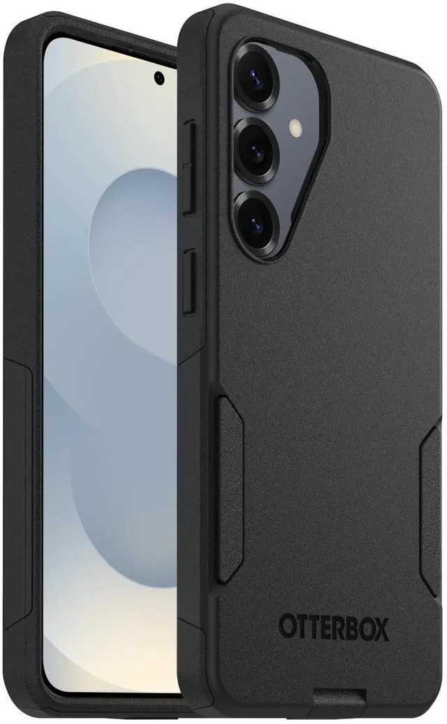 Alt view image 3 of 6 - Samsung Galaxy S26+ Commuter Series Case - Black, Slim & Tough, Pocket-Friendly, with Port Protection, Protective Phone Case for Samsung Galaxy