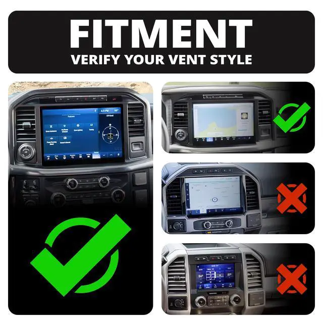 Alt view image 3 of 7 - Link Vent Mount Magnetic Phone Holder - Compatible with MagSafe, 2021-2025 Ford F150 & Raptor, 2023-2025 Ford Super Duty | Billet Aluminum | Zero Slip | 2" Arm | Black