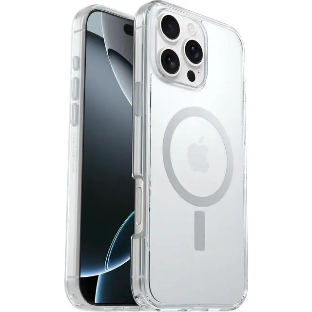 Alt view image 3 of 6 - iPhone 16 Pro Max Symmetry Series Clear Case - Clear - Ultra-Thin, Sleek iPhone Case, Clear, Minimalist iPhone Case