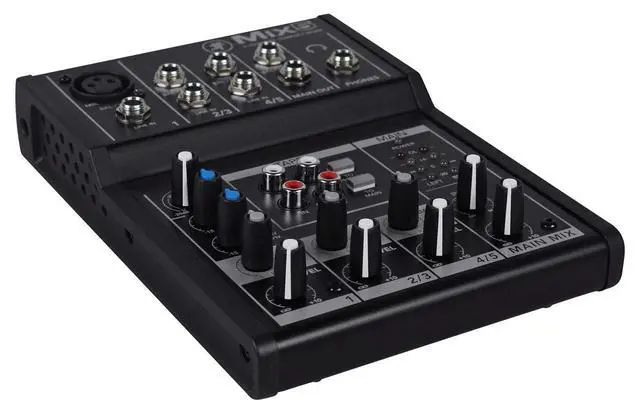 Alt view image 2 of 6 - Mix5 5-Channel Compact Mixer, Black