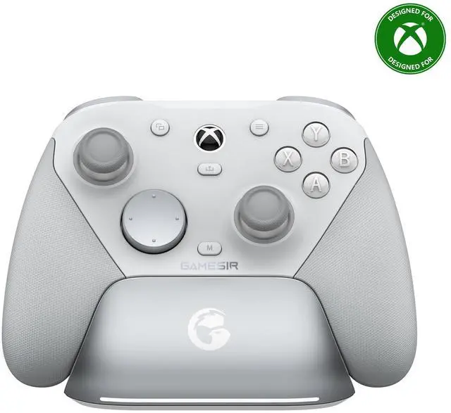 Main image of G7 Pro Wired Controller for Xbox Series X|S, Xbox One, Wireless Gamepad for PC&Android with TMR Sticks, Hall Effect Analog Triggers, 1000Hz Polling Rate, 3.5mm Audio Jack - White