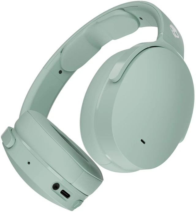 Main image of Hesh ANC Noise Cancelling Wireless Headphones - Preppy Sage Bluetooth, Noise Cancellation, Over-Ear Fit, 22 Hours Battery, Foldable, Lightweight Design, Microphone, Studying, Travel