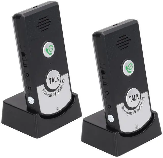 Main image of 2 Way Voice Intercom Super Wireless Intercomunicador Rainproof Intercom Doorbell System Unit,1000 m Long Range Door Intercoms System Portable Wireless Voice Interphone Elderly