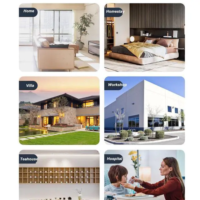 Alt view image 5 of 7 - 2 Way Voice Intercom Super Wireless Intercomunicador Rainproof Intercom Doorbell System Unit,1000 m Long Range Door Intercoms System Portable Wireless Voice Interphone Elderly