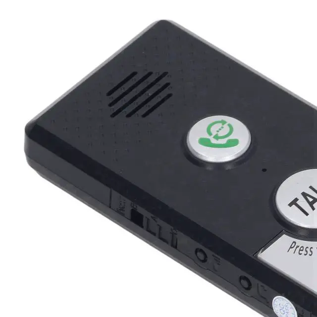 Alt view image 7 of 7 - 2 Way Voice Intercom Super Wireless Intercomunicador Rainproof Intercom Doorbell System Unit,1000 m Long Range Door Intercoms System Portable Wireless Voice Interphone Elderly