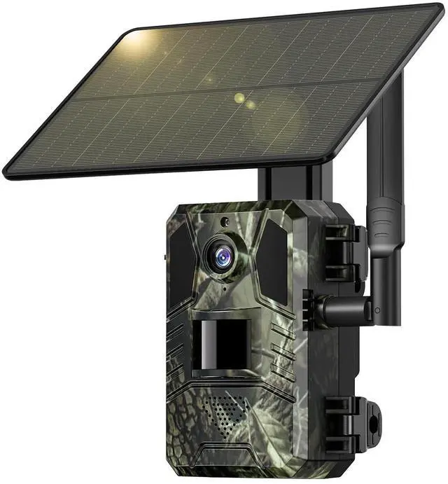 Main image of Trail Camera, AI Animal Detection Cellular Trail Cameras, Live Streaming Game Camera Built-in 4G LTE SIM Card with Unlimited Data Plan, Motion Activated 0.2s Trigger Trail Cam IP66 Waterproof